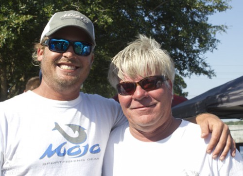 Locals Sid Little and Pete Albrecht grand champs at Nick's Redfish tournament. Lori Ceier/Walton Outdoors